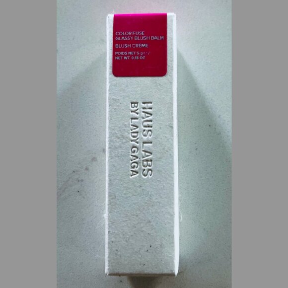 HAUS LABS BY LADY GAGA Color Fuse Glassy Blush Balm FULL SIZE -Glassy Pitaya NIB - Picture 2 of 2